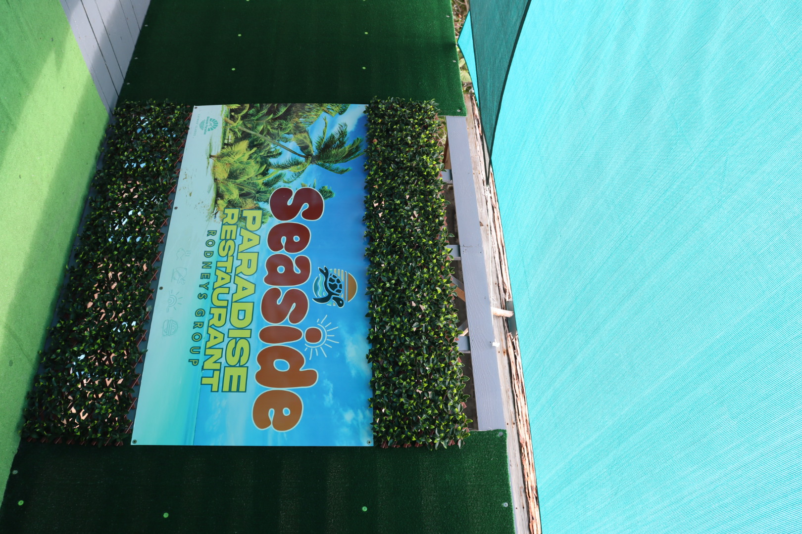 Caribbean food at Seaside Paradise